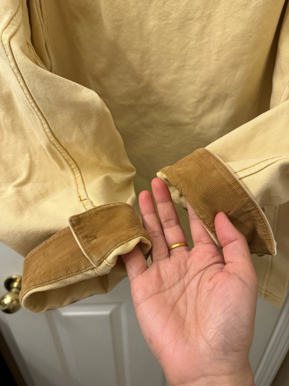For @bawdyjo DÔEN Pascual Barn Jacket in straw - Picture 11 of 11